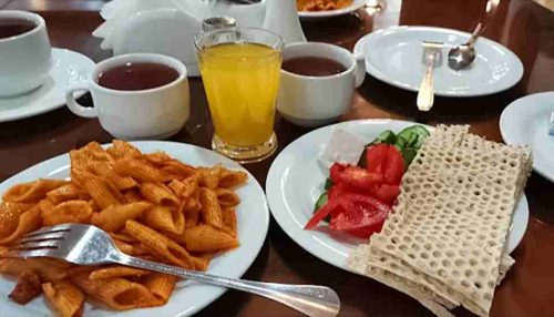 غذای هتل رویان قائم کیش