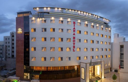 نمای هتل کیانا مشهد