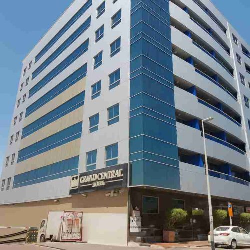 نمای بیرونی هتل گرند سنترال دبی