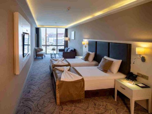 اتاق دو نفره هتل دِ کنفوریوم وان وان ترکیه