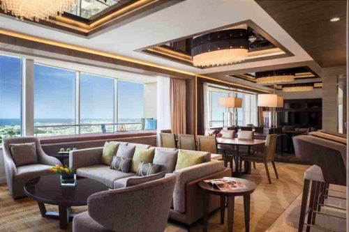 لابی هتل تاورز روتانا دبی