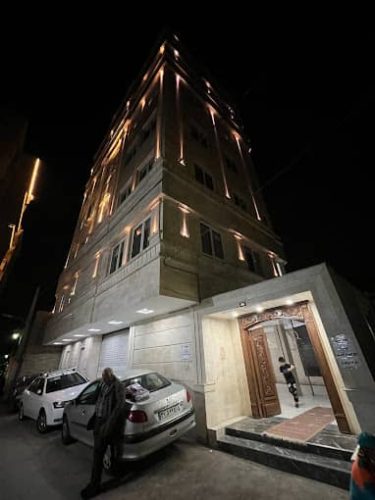 نمای بیرونی هتل آپارتمان مظفر مشهد