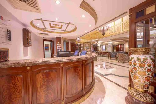 لابی هتل سنترال پالاس استانبول