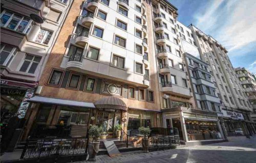 نمای هتل سنترال پالاس استانبول