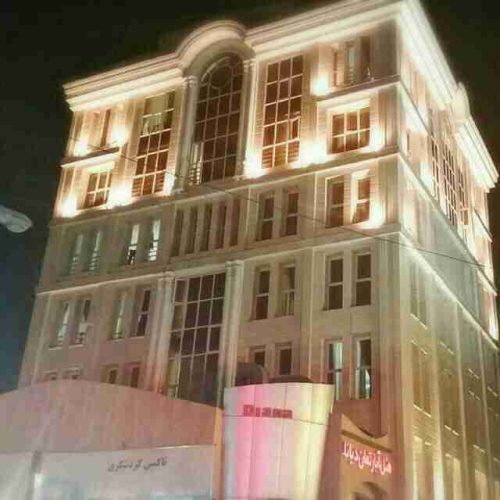 نمای بیرونی هتل آپارتمان دیانا مشهد
