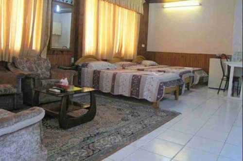 اتاق دوتخته با مبلمان هتل شباویز کیش