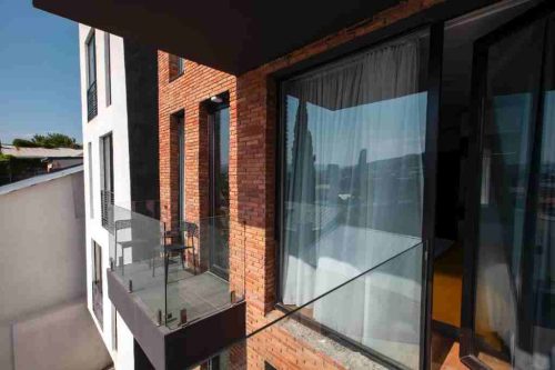 تراس اتاق اولد سیتی بوتیک هتل تفلیس