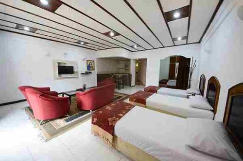 اتاق یک‌تخته هتل پارسیان کیش