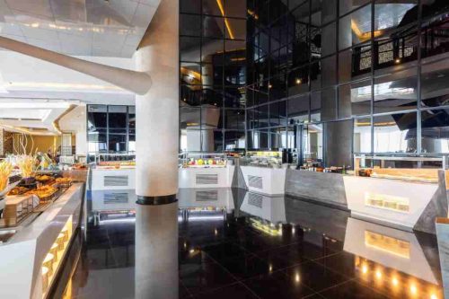 رستوران هتل هیلتون دبی الحبتور سیتی