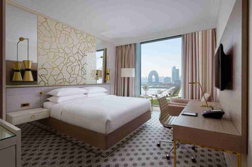 اتاق دو نفره هتل ماریوت بولوارد باکو