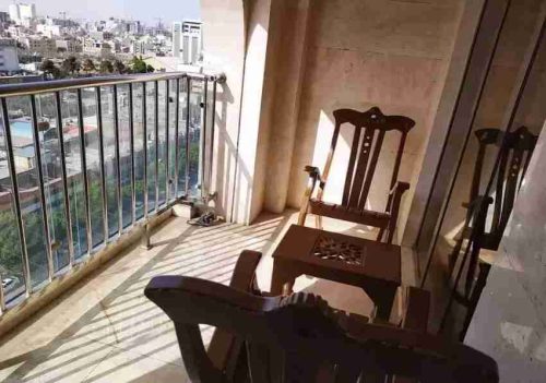 تراس اتاق هتل آدینا مشهد