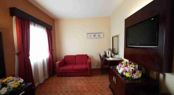 استراحت در اتاق های هتل سه ستاره اقتصادی nine dubai