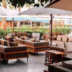رستوران فضای باز هتل لوکس 5 ستاره مجلل Dubai Marine Beach Resort and Spa