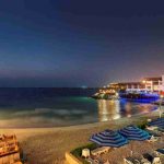 رستوران کنار استخر هتل تاپ 5 ستاره Dubai Marine Beach Resort and Spa