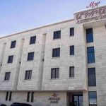 نمای بیرونی هتل میراژ ارمنستان در شهر ایروان