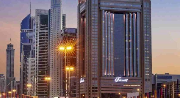 نمای بیرونی هتل فیرمونت دبی