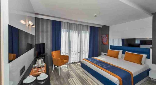 اتاق تویین استاندارد هتل اینتل استانبول اتاق تویین استاندارد هتل اینتل استانبول با دو تخت تکنفره