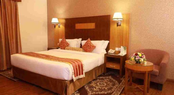 اتاق دوتخته تمیز در هتل فورچون پرل دبی اتاق دو نفره هتل فورچون پرل دبی