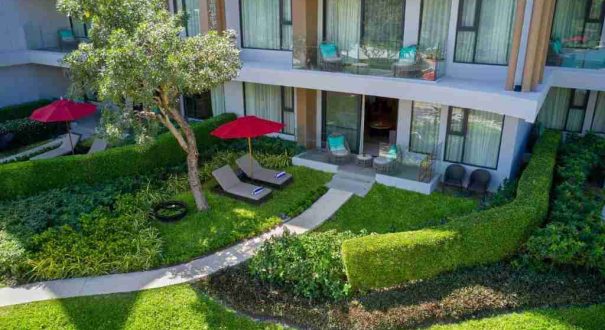 فضای سبز هتل آماری پاتایا