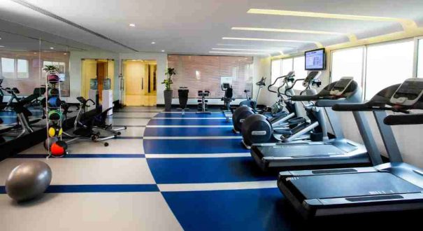 سالن بدنسازی هتل الیت بایبلوس دبی