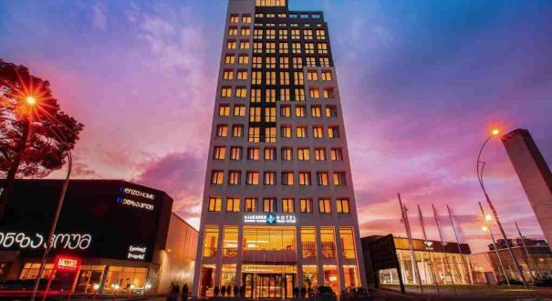 عکس نمای بیرونی هتل تفلیس تاور نمای هتل تفلیس تاور