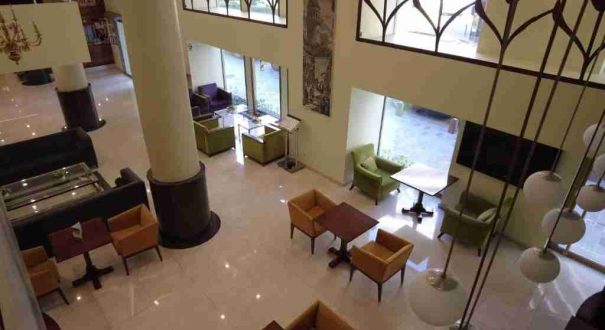 نمای داخلی لابی هتل فرونیا استانبول لابی هتل فرونیا استانبول