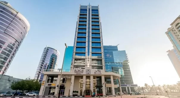 نمای بیرونی هتل اج کریک ساید دبی