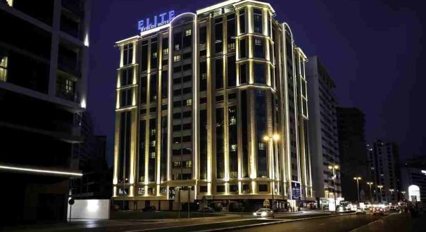 نمای بیرونی هتل الیت بایبلوس دبی