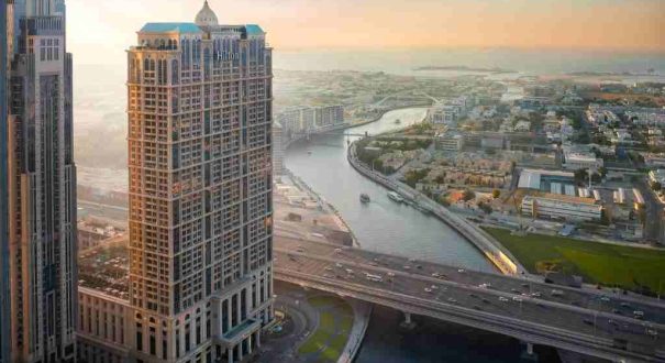 نمای هتل هیلتون دبی الحبتور سیتی