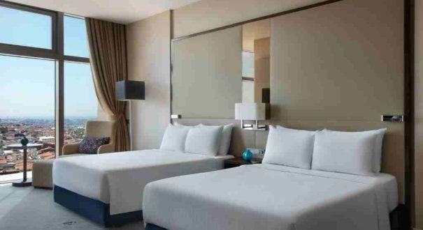 اتاق چهار نفره هتل استانبول ماریوت شیشلی