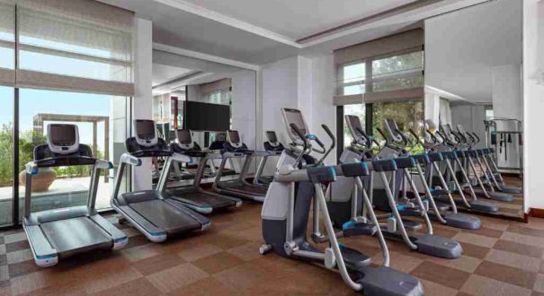 سالن بدنسازی هتل ماریوت بولوارد باکو