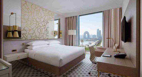 اتاق دو نفره هتل ماریوت بولوارد باکو