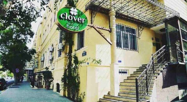 نمای هتل کلاور باکو