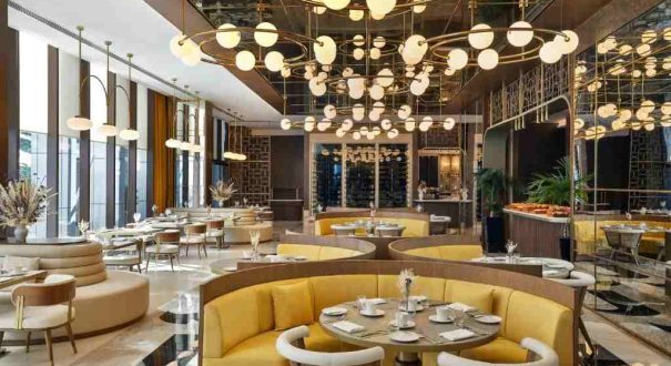 رستوران هتل آنانتارا داون‌تاون دبی با فضای لوکس