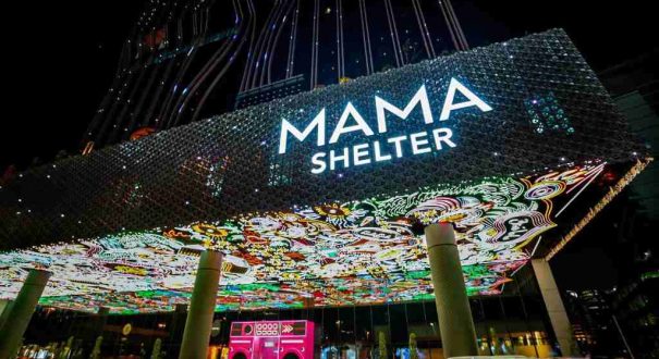 نمای هتل ماما شلتر دبی