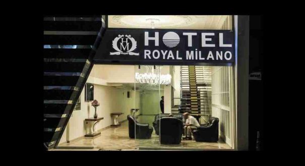 نمای بیرونی هتل رویال میلانو وان در شهر وان ترکیه