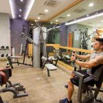 باشگاه بدنسازی هتل پارما تکسیم استانبول با تجهیزات ورزشی