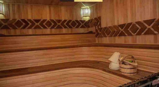 سونای چوبی هتل رویال باکو