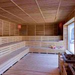 سونای چوبی مرکز اسپا هتل سواندور توپکاپی پالاس