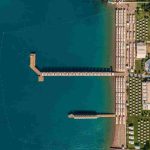 ساحل اختصاصی هتل سواندور توپکاپی پالاس در منطقه کندو آنتالیا